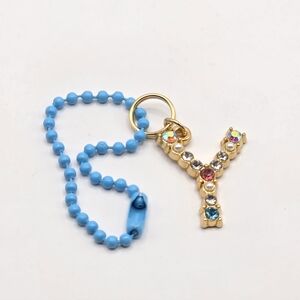 Initial Keychain/Tumbler Charm